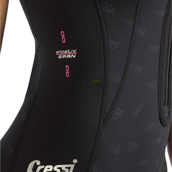 Cressi Black Sleeveless Wetsuit NWT - Picture 7 of 9